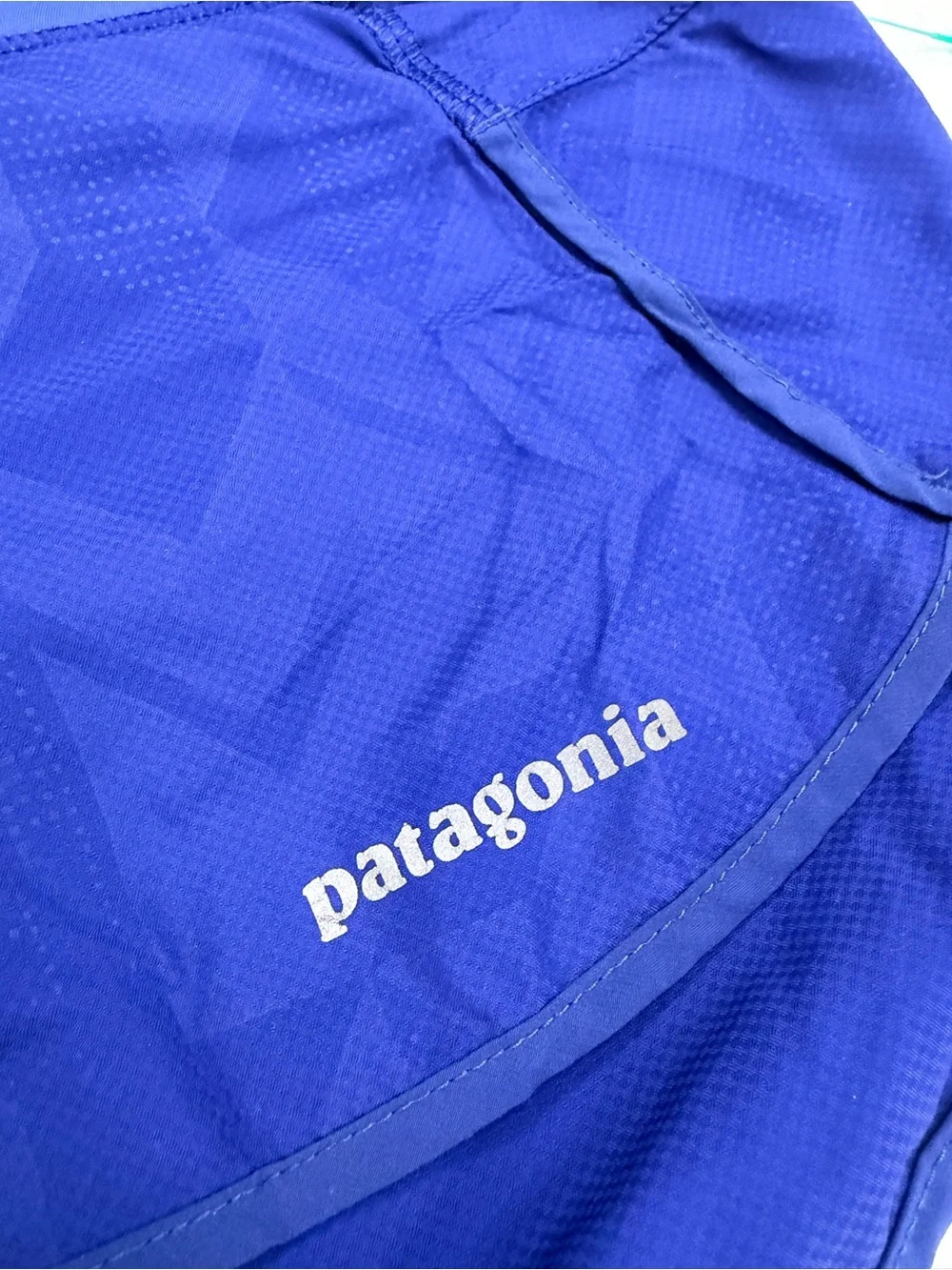 Patagonia Women's Royal Blue Athletic Running Shorts - Picture 2 of 3